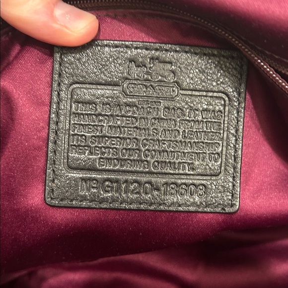 Coach (EUC) Madison Op Art Sophia Satchel - Picture 11 of 16